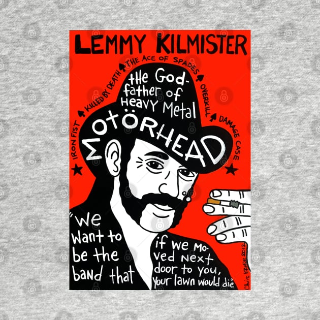 Lemmy Kilmister by krusefolkart